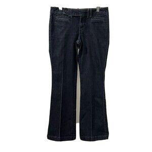 Banana Republic Womens Stretch Flared Denim Jeans Pants Size 27 / 4R